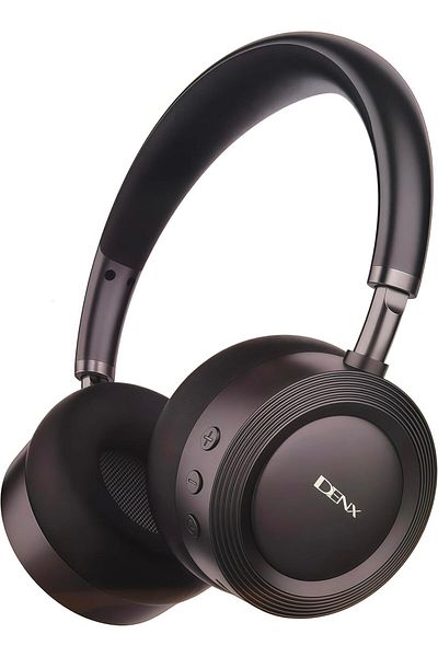 Generic Wireless Bluetooth Headphones with Microphone by Denx, Over-Ear Foldable Headset for Gaming, Music,