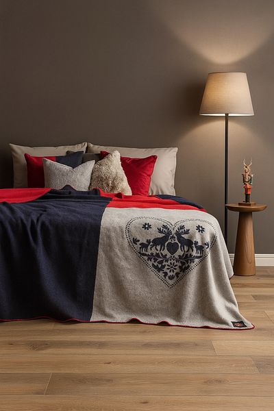 Soft Kare Cotton Jacquard Blanket