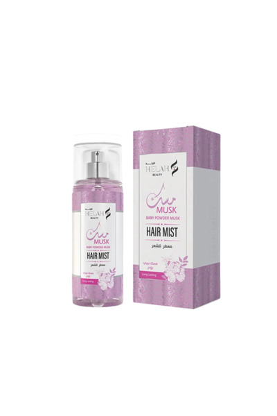 HELAHBEAUTY معطر شعر برائحة المسك بيبي بودر