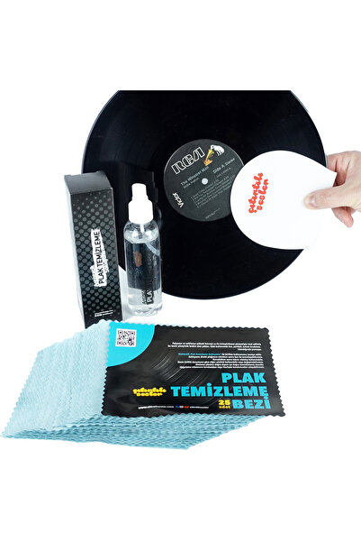 Çıtırtılı Sesler Mini Plak Temizleme Seti