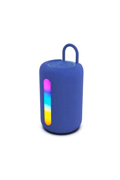 Tzappy Boxă portabilă Bluetooth, Tzappy, 5W, RGB, 1200mAh, Albastră