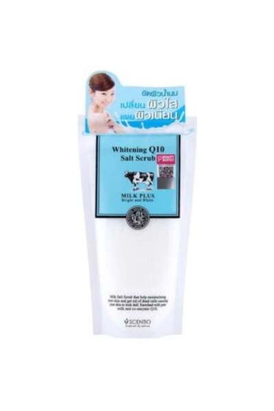 SENTIO مقشر ملح التبييض ميلك بلس كيو 10 من سينتيو - 300 غرام