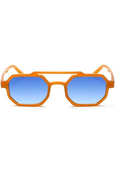 Opulize Hexagonal Sunglasses Summer 2022 UV400