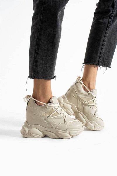 Lady Women's Wedge Sneakers Height [10] cm