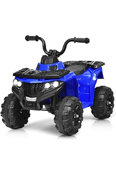 N2Y Honey Joy Off-Road Quad Bike Ride-On for Kids, Blue