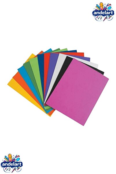 andelart Simsiz Yapışkanlı Eva A4 Boyunda 10 Renk
