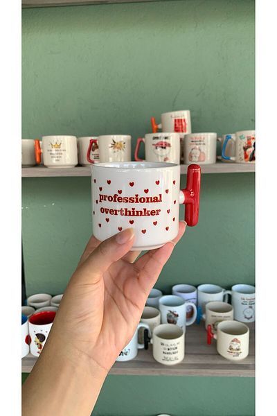 GünayStore Professional Overthinker Mug Tea Coffee Cup 200 ml