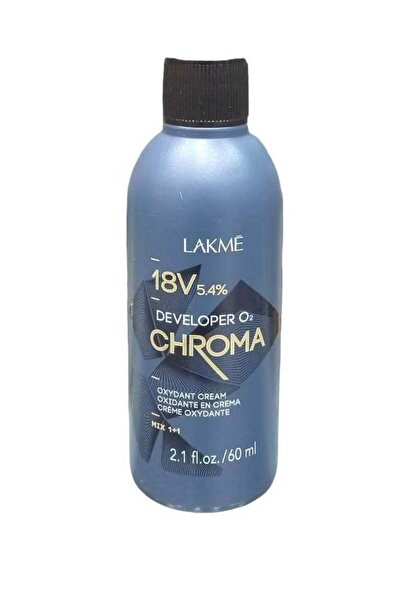LAKMÉ كروما أوكسجين خالي من الأمونيا (60 مل) (5.4%) 18 فولتº