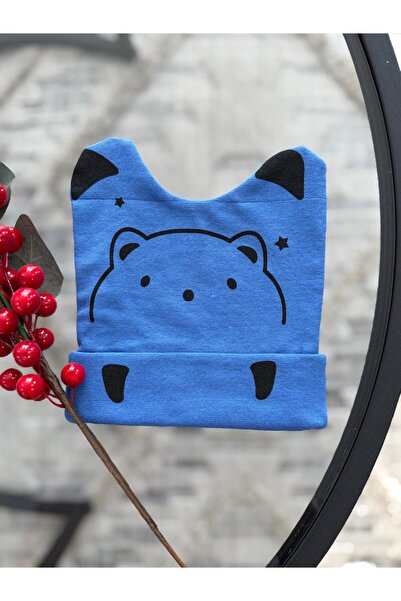 VANİLLİA قبعة أطفال لطيفة على شكل دب محشو للجنسين