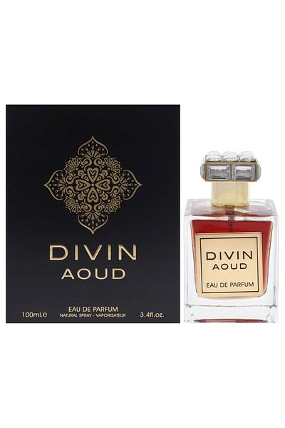 Fragrance World Άρωμα Aoud Divine, Fragrance World, eau de parfum 100 ml, unisex - εμπνευσμένο από το Amber Aoud από την Roja