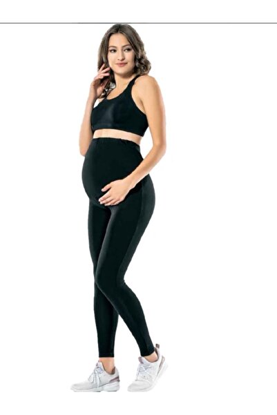 NightLove Dynamic Double Face Knitted Maternity Leggings 1157