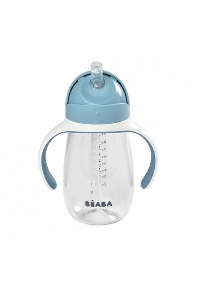 Beaba Tritan straw cup 300 ml Windy Blue