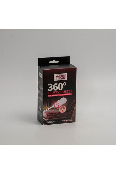 Pro Clean Official Fluffy 360° Duster Kit – Soft & Disposable, Perfect for Pet Hair and Dust