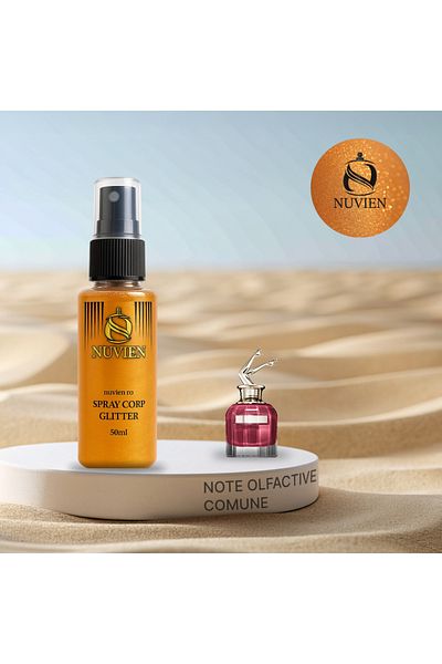 Nuvien Spray de corp cu sclipici, 116, inspirat din