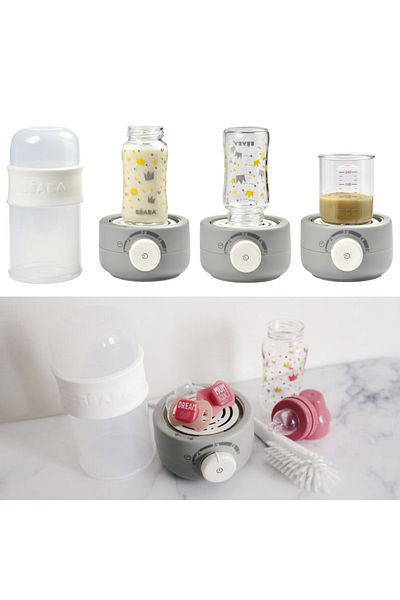 Beaba Incalzitor biberoane si sterilizator BabyMilk Second Grey