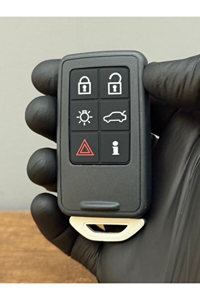 Mavi Keys Carcasă pentru telecomandă cu 6 butoane pentru Volvo V40 / S60 / V60 / V70 / S80 / XC60 / XC70 / XC90