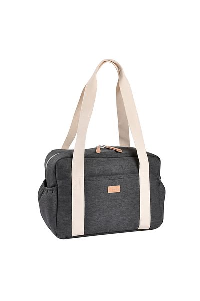 Beaba Paris Diaper Bag - Dark Heather Grey