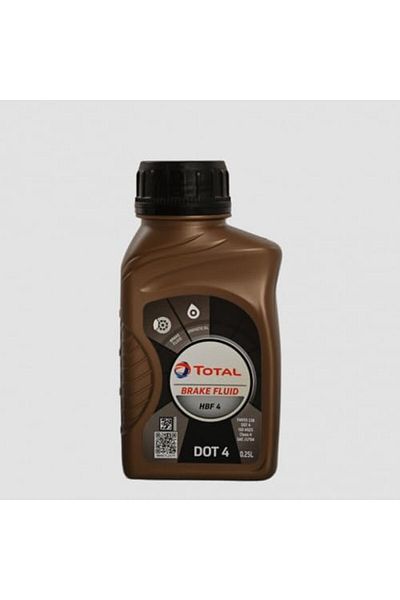 TOTAL Totalina Brake Fluid DOT 4, 1 kg, High-Performance Formula, Corrosion Prevention