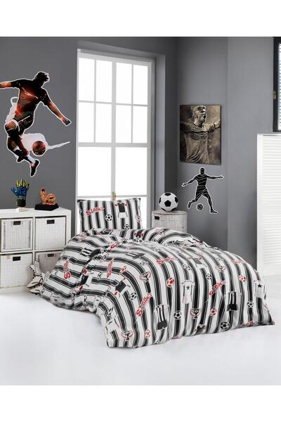 Madame Home Fan Duvet Cover Set Single Beşiktaş Daily Use