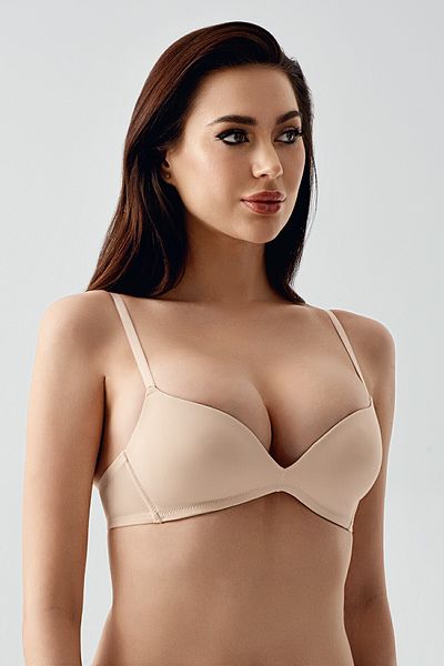 NEWBRA LINGERIE Γυναικείο Σουτιέν χωρίς επένδυση C Cup Basic, 341791