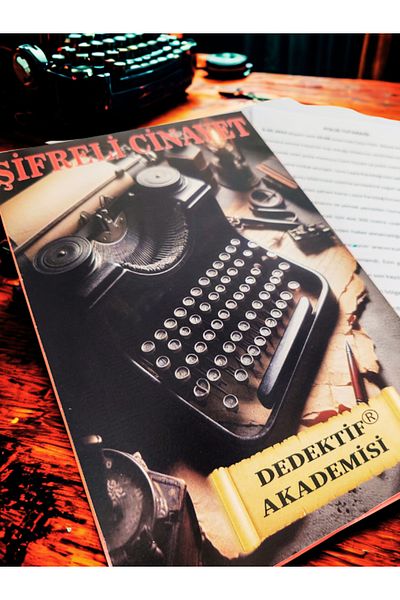 Shuttle Park Detective Box Game Cipher Murder Find the Killer Solve the Story Fun Mysterious Immersive for Police