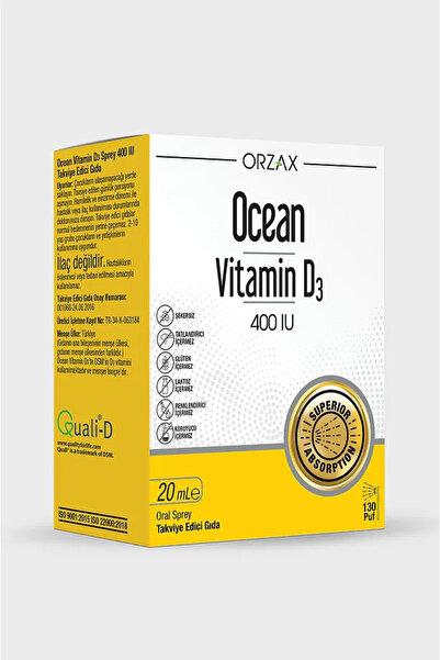 Ocean Vitamin D3 400 IU 20 ml Sprey