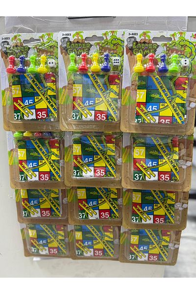 Other Classic Snakes and Ladders Board Game – Colorful Compact Edition for Kids and Families