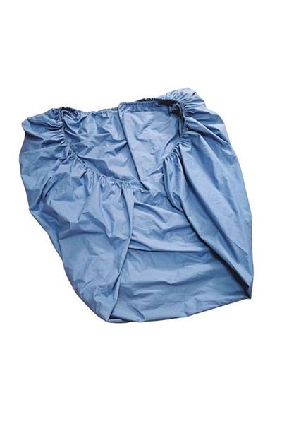 ARIALE Cearceaf de pat cu elastic Nilul Linistit Ariale, bumbac ranforce, 140 X 200 cm, albastru