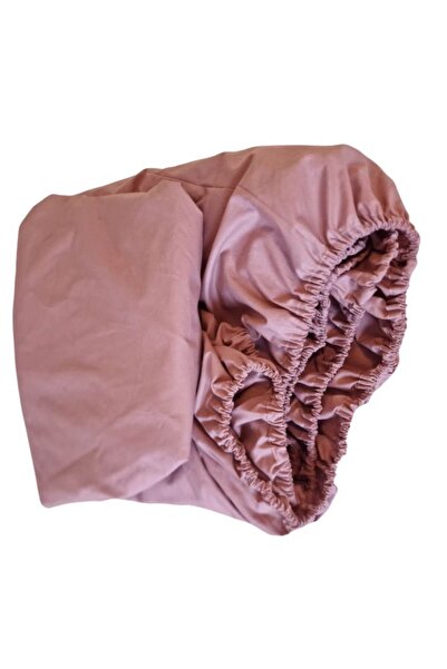 ARIALE Cearceaf de pat cu elastic ARIALE, bumbac ranforce, 180 X 200 X 25 cm, Lila