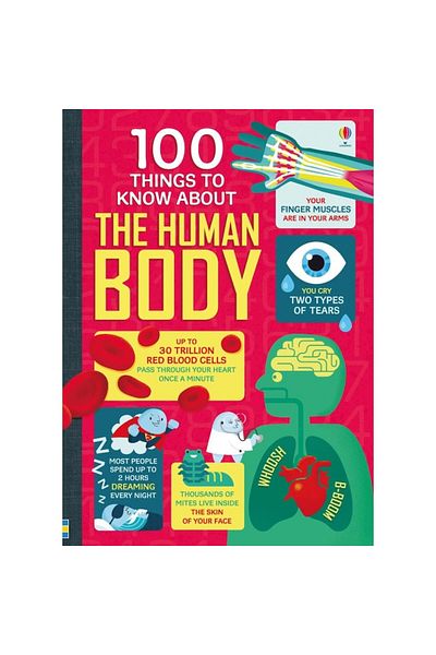 Usborne Publishing 100 things to know about the human body