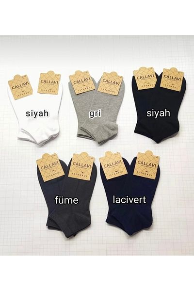 Bestrend 10 Pack Men's Booties Socks Cotton Colorful