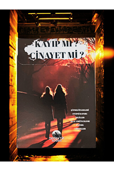 Shuttle Park Detective Box Game Lost&Crime Find the Killer Solve the Story Fun Mysterious Immersive for Police