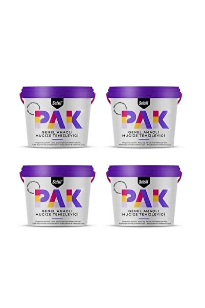 Selsil 4 Adet Pak Genel Amaçlı Mucize Temizleyici Krem 4 X 500 Gr