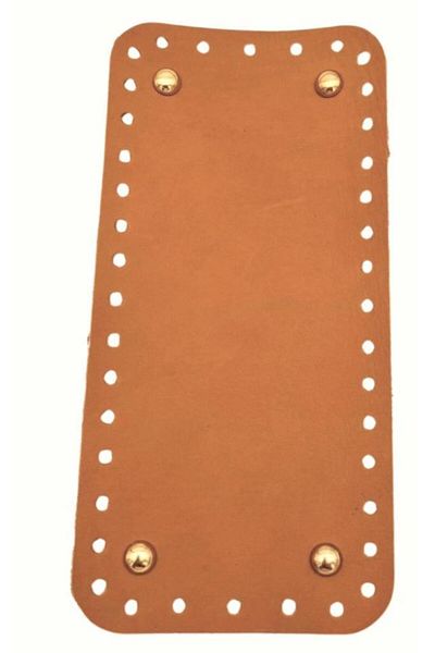 angel çanta aksesuar Angel Bag Accessory Real Leather Light Tan 25X12 cm Rectangle Light Gold Metal Bag Base