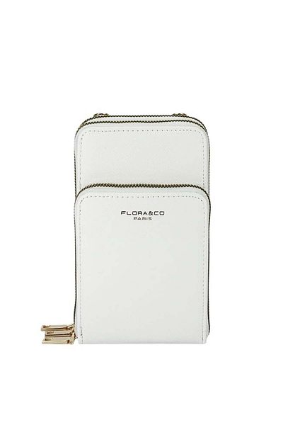 Flora&Co Paris White wallet and phone case 6019 07