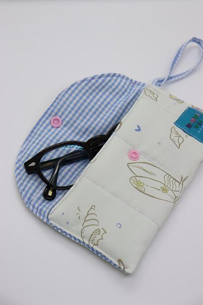 Mamma Mia Home Happy Hour 2 Glasses Bag Eyeglasses Case Phone Cover