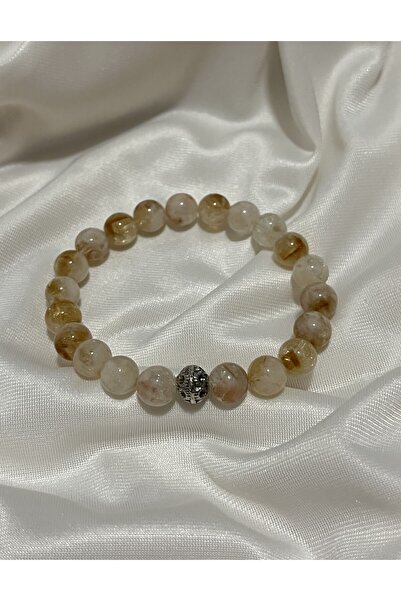 Doğaltaş Sitrin Bileklik – Bolluk ve Pozitif Enerji Taşı