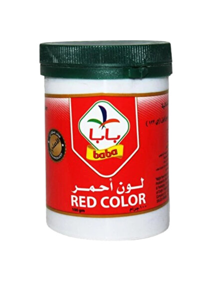 BABA ملون طعام أحمر 100 جرام