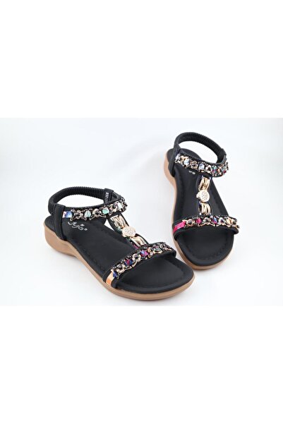 Guja 25Y150-11 Orthopedic Black Women's Sandals