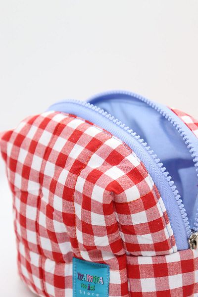 Mamma Mia Home Red Potti Makeup Bag Organizer Travel Type Bag Makeup Organizer