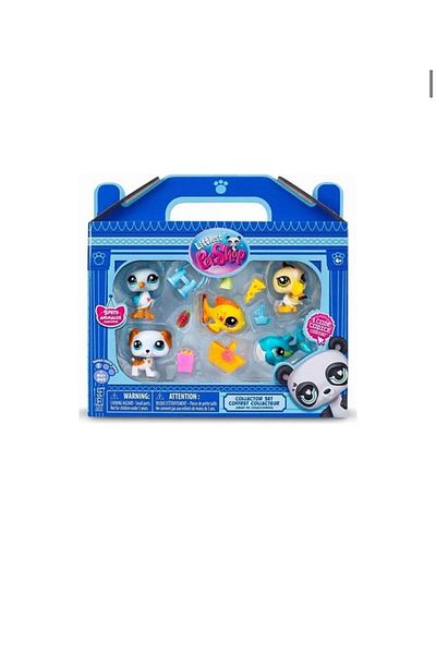 Littlest Pet Shop I Chose I Got Li̇ttlest Pet Shop Minis Beach Theme 5-Piece Mini Figure 4+