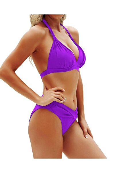 DEEP BEACH Βασικό μπλουζάκι μπικίνι με λεπτομέρεια στη μέση