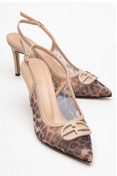 Ataköy Ayakkabı Women's Buckle Heel Shoes