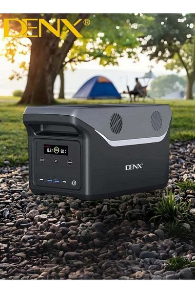 DX Portable Power Station for Trips - 450W, Energy Saving, Multi-Port, with Outdoor Lighting, Supports