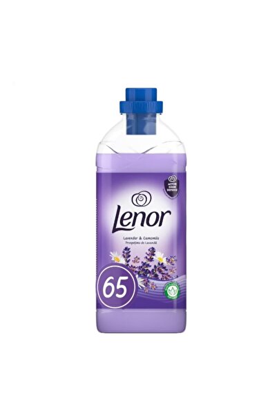lenor Set of 2 x Lenor Fabric Softener, Lavender and Chamomile, 25 Washes, 1.6 l