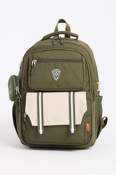 Roxbros Functional Khaki Girls' School Bag & Boys' Backpack - Compatible with Primary School, Middle School, High School