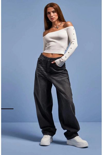 komera Baggy Smoked Jean Pants