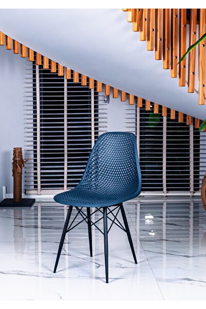 NEWBELLA Safir Sandalye Antrasit 2'li Set – Bahçe, Mutfak, Kafe, Balkon