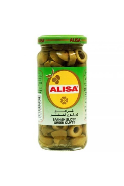 Alissa green sliced olives 120g