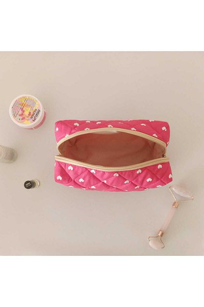 TALL WAY Heart Pattern Makeup Bag